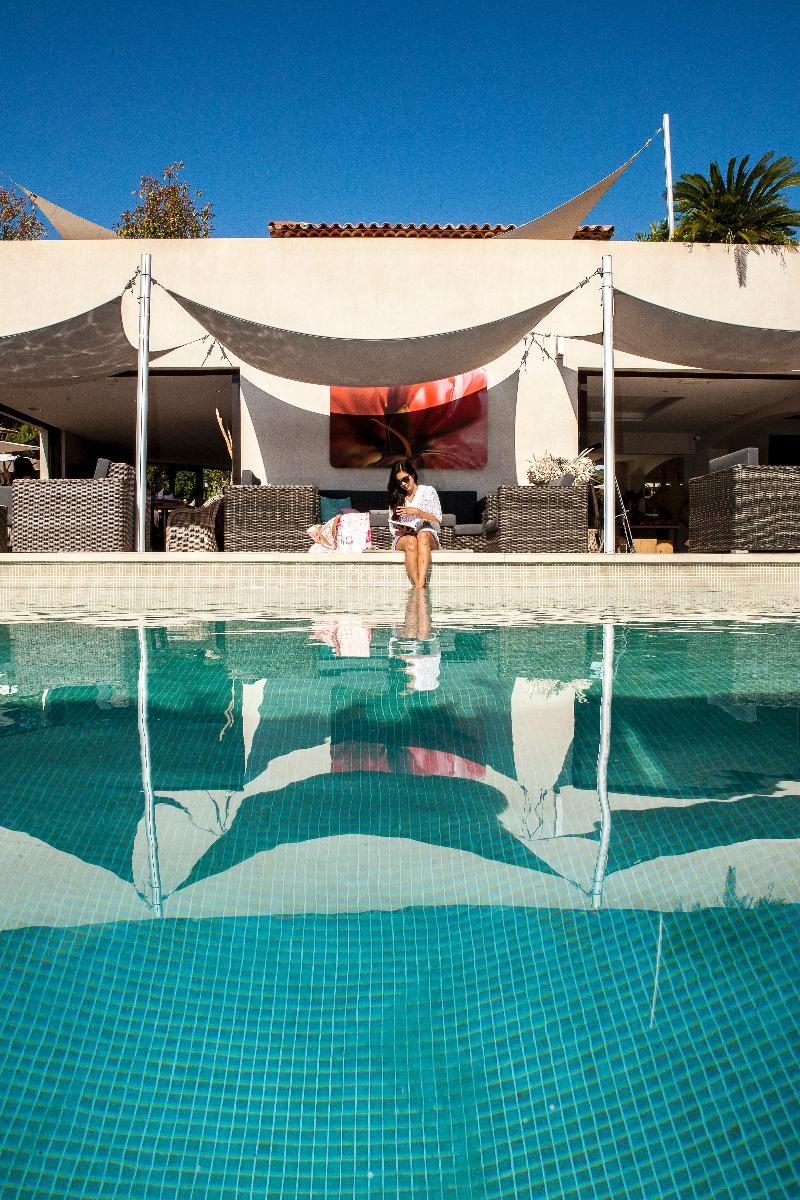 Hotel Font Mourier Cogolin Luaran gambar